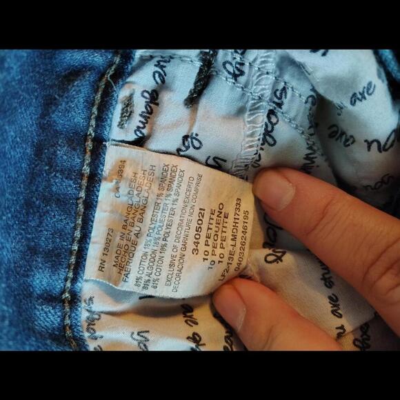 Lee Classic Fit Petite Jeans - Size 10 Bootcut - Picture 3 of 9